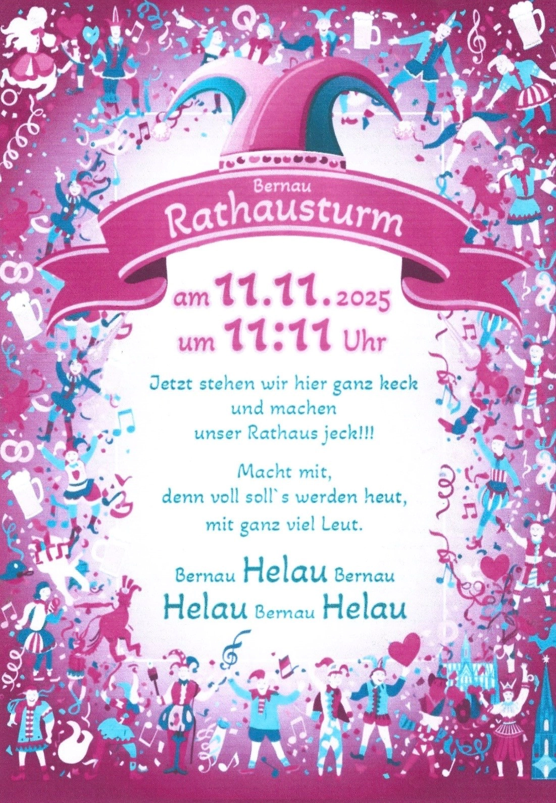 1111 Karnevalauftakt Bernau