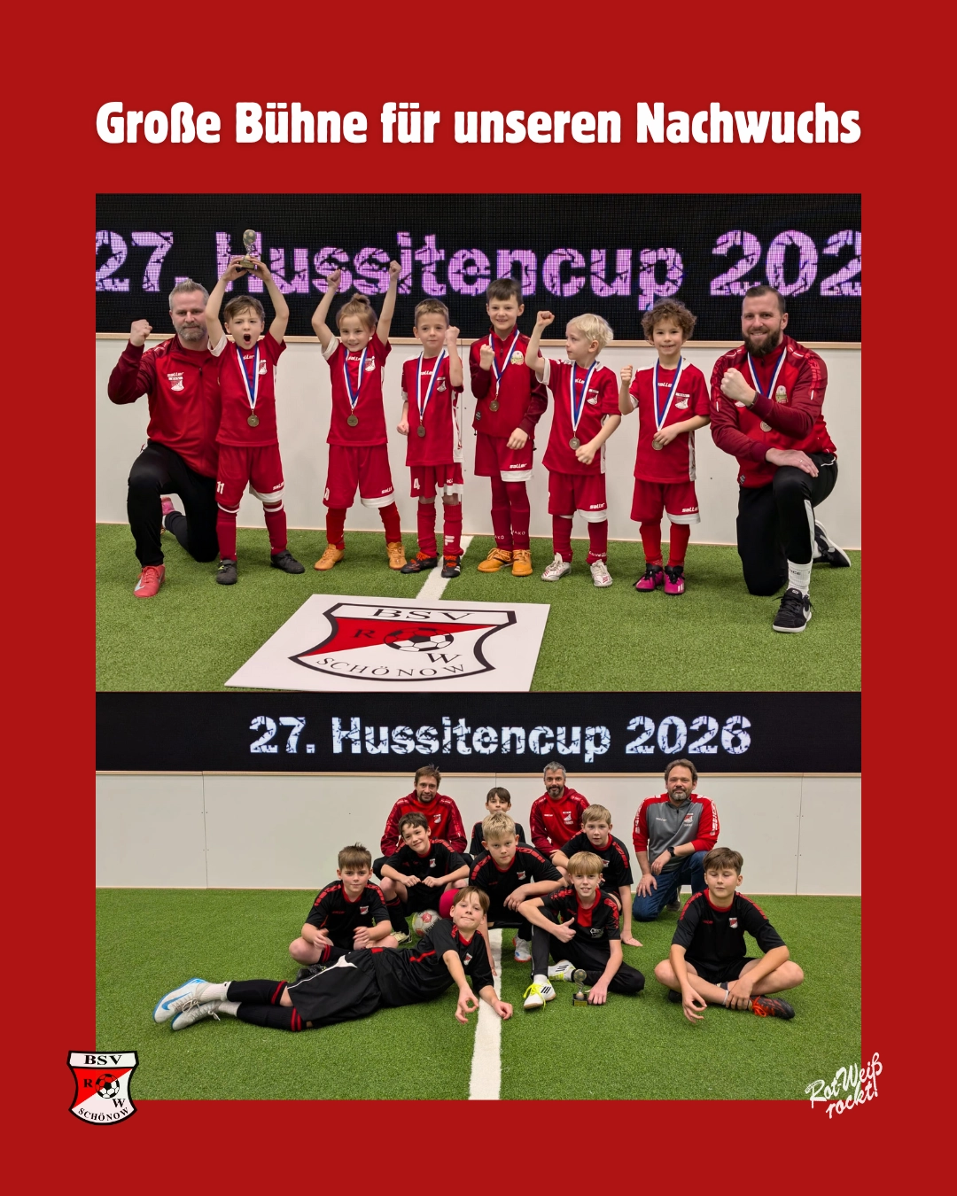 Grosse Buehne fuer unseren Nachwuchs