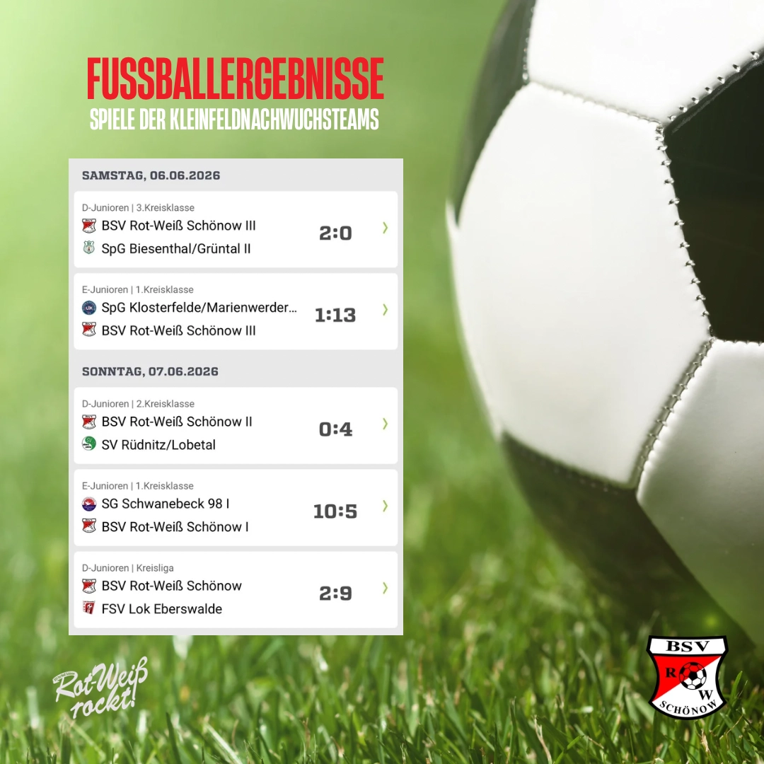 Ergebnisse 06 07062026
