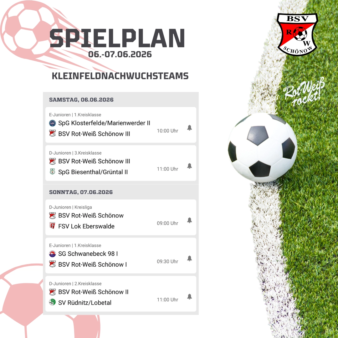 Spielplan 06 07062026