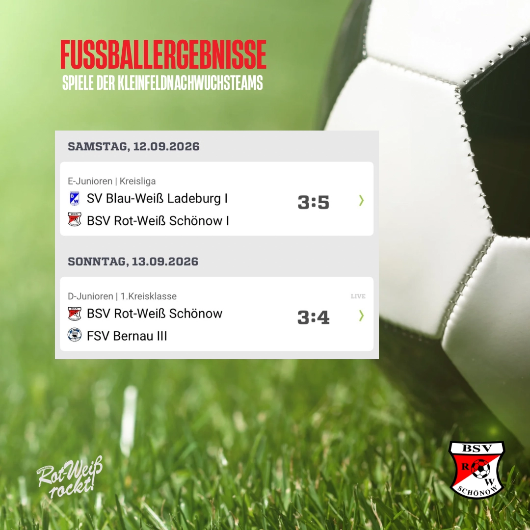 Ergebnisse 12 13092026