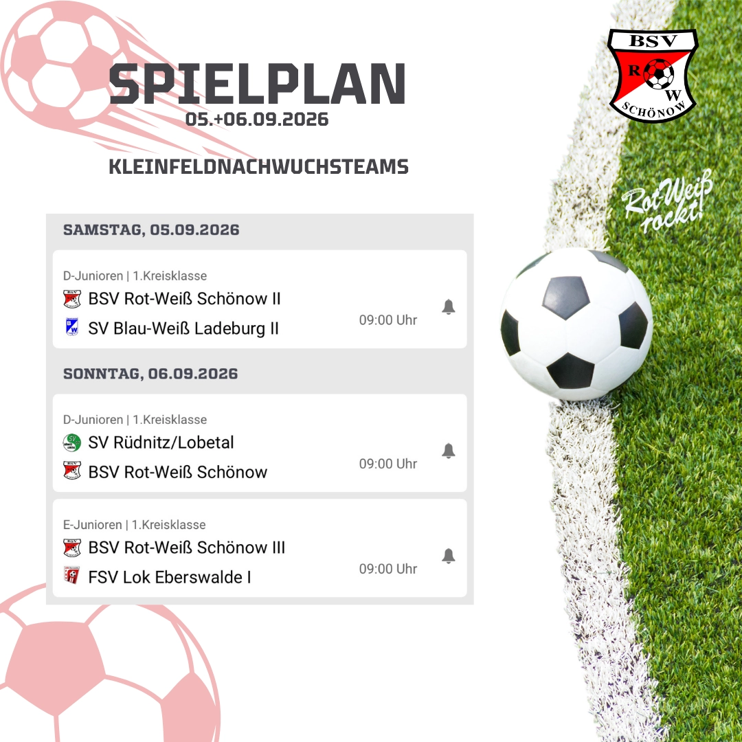 Spielplan 0506092026