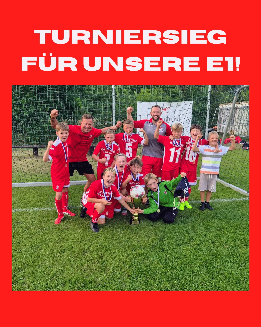 Turniersieg fuer unsere E1klein