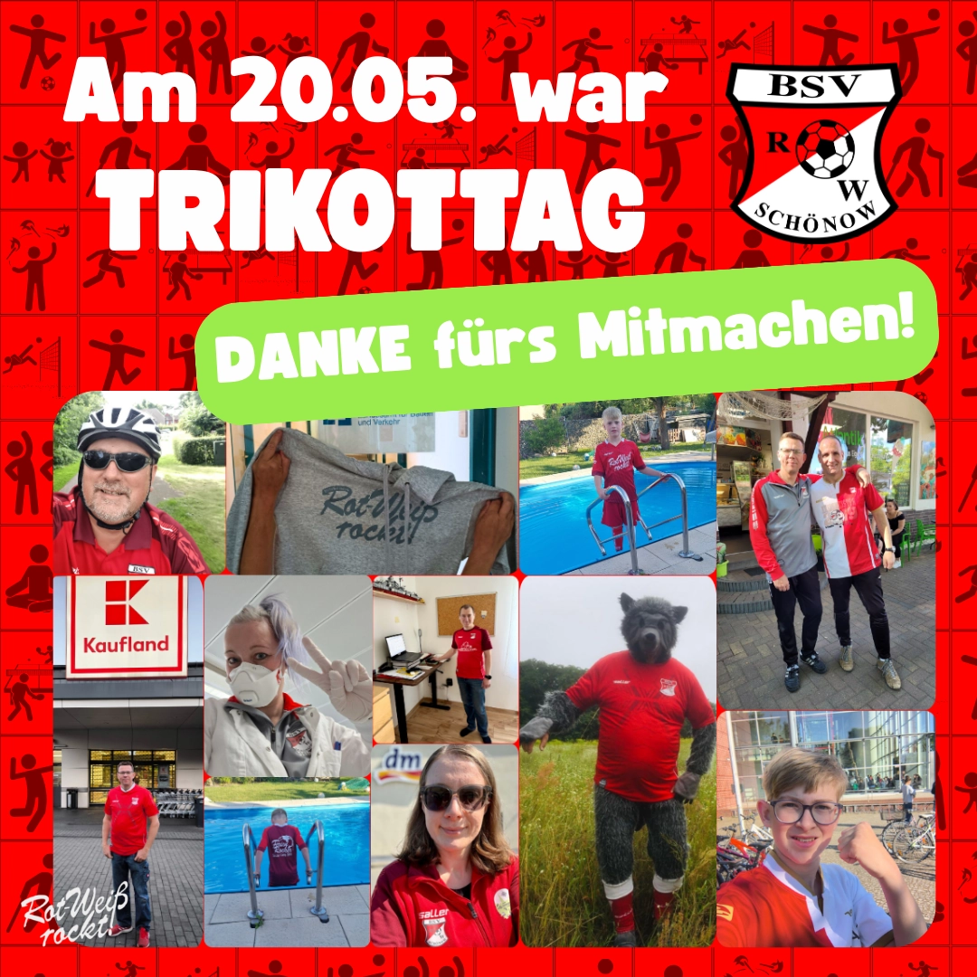 Trikottag – Danke